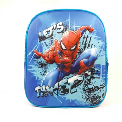 Chlapčenský detský ruksak Spiderman 3D 12301 Navy